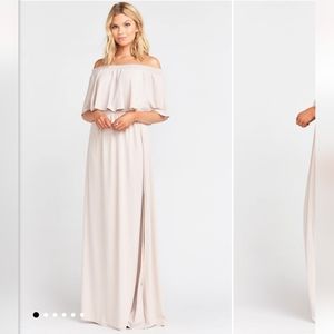 Show me your mumu hacienda dress light pink L